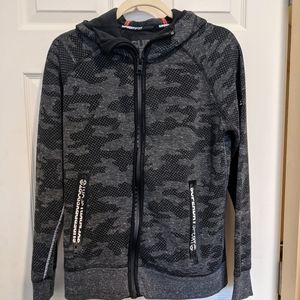 Superdry Sport camo pattern hoodie